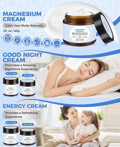 Magnesium Cream for Muscle Relief